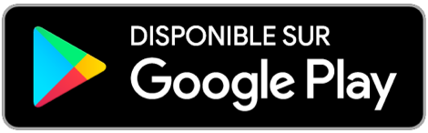 Disponible sur Google logo