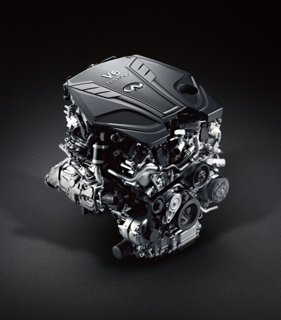 INFINITI Q50 2023, moteur V6 de 3 L