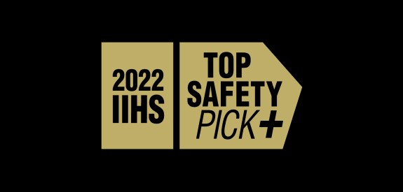 Prix 2022 TOP SAFETY PICK+ de l’Insurance Institute for Highway (IIHS)